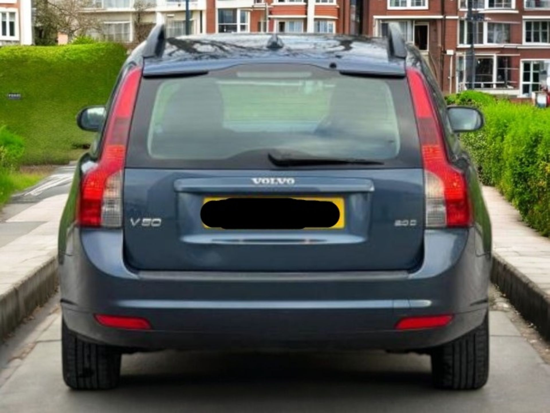2008 VOLVO V50 2.0D SE 5DR DIESEL MANUAL ESTATE BLUE >>--NO VAT ON HAMMER--<< - Image 5 of 25
