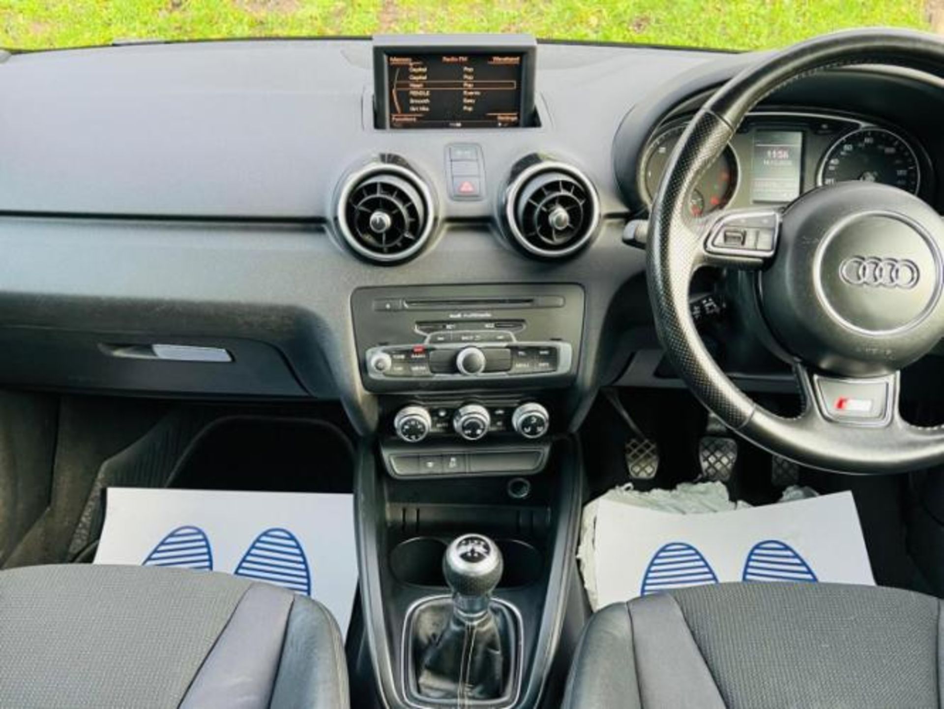 2012 AUDI A1 1.6 TDI S LINE (S/S) 3DR DIESEL MANUAL HATCHBACK BLUE >>--NO VAT ON HAMMER--<< - Image 23 of 25