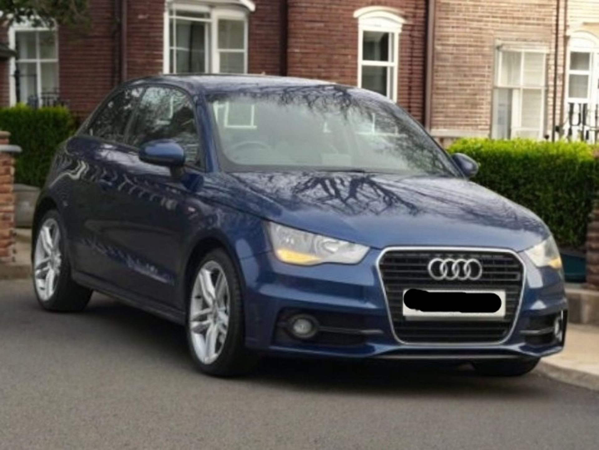 2012 AUDI A1 1.6 TDI S LINE (S/S) 3DR DIESEL MANUAL HATCHBACK BLUE >>--NO VAT ON HAMMER--<<