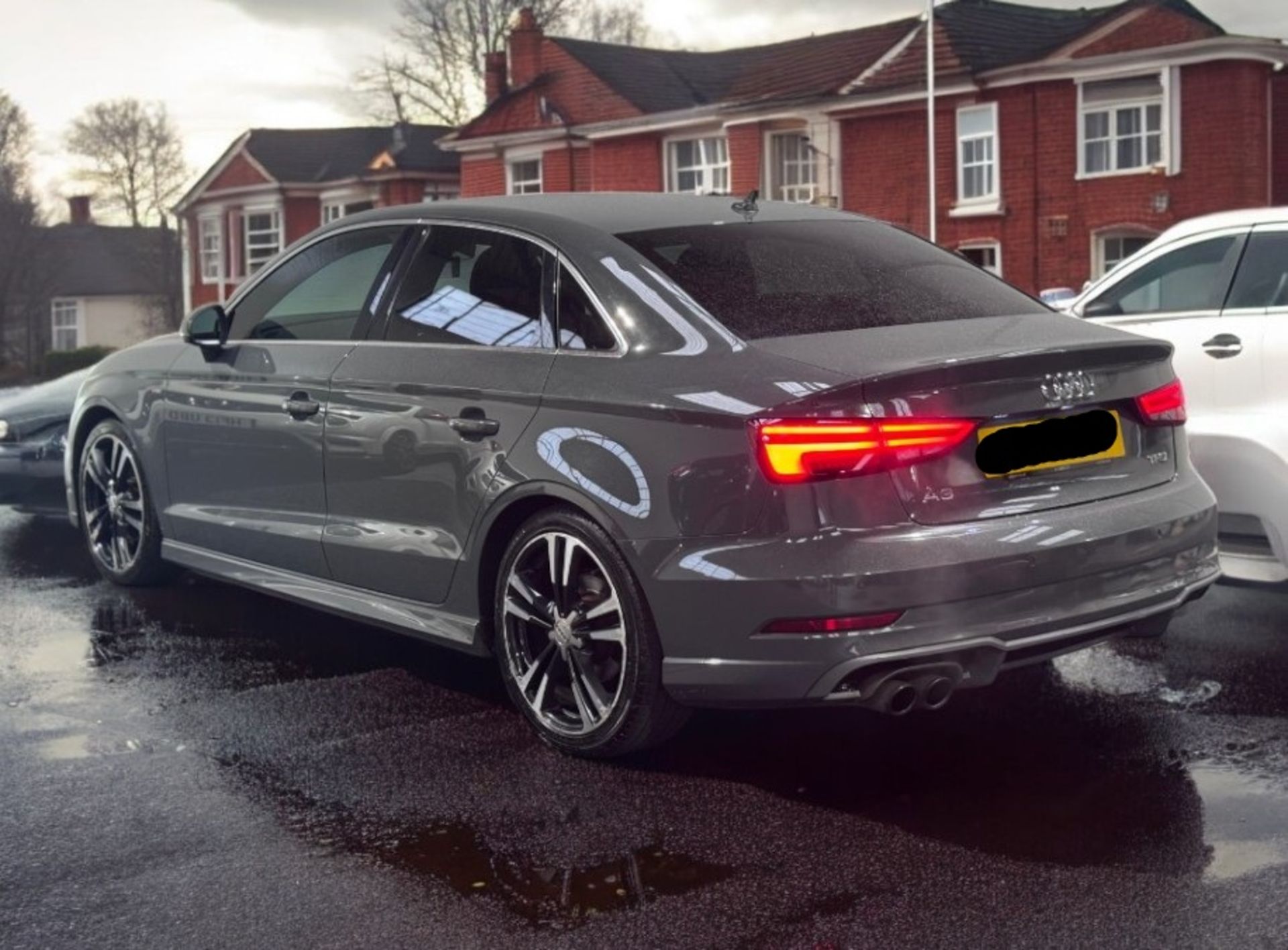 **(ONLY 95K MILEAGE)** 2017 AUDI A3 S LINE 1.4 TFSI S TRONIC SALOON >>--NO VAT ON HAMMER--<< - Image 4 of 39