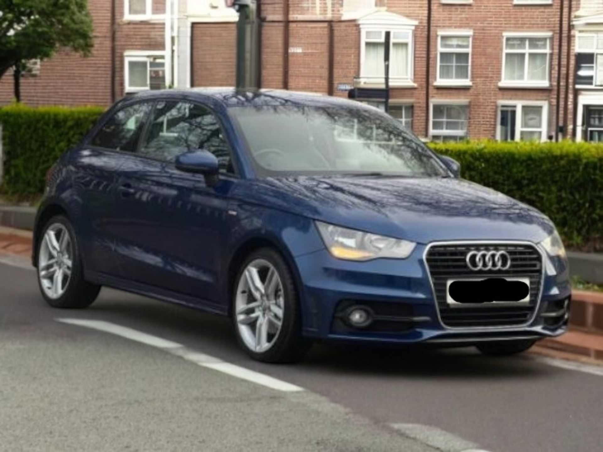 2012 AUDI A1 1.6 TDI S LINE (S/S) 3DR DIESEL MANUAL HATCHBACK BLUE >>--NO VAT ON HAMMER--<< - Image 5 of 25