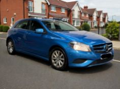 2013 MERCEDES-BENZ A-CLASS A180 BLUEEFFICIENCY SE 1.6 PETROL MANUAL >>--NO VAT ON HAMMER--<<