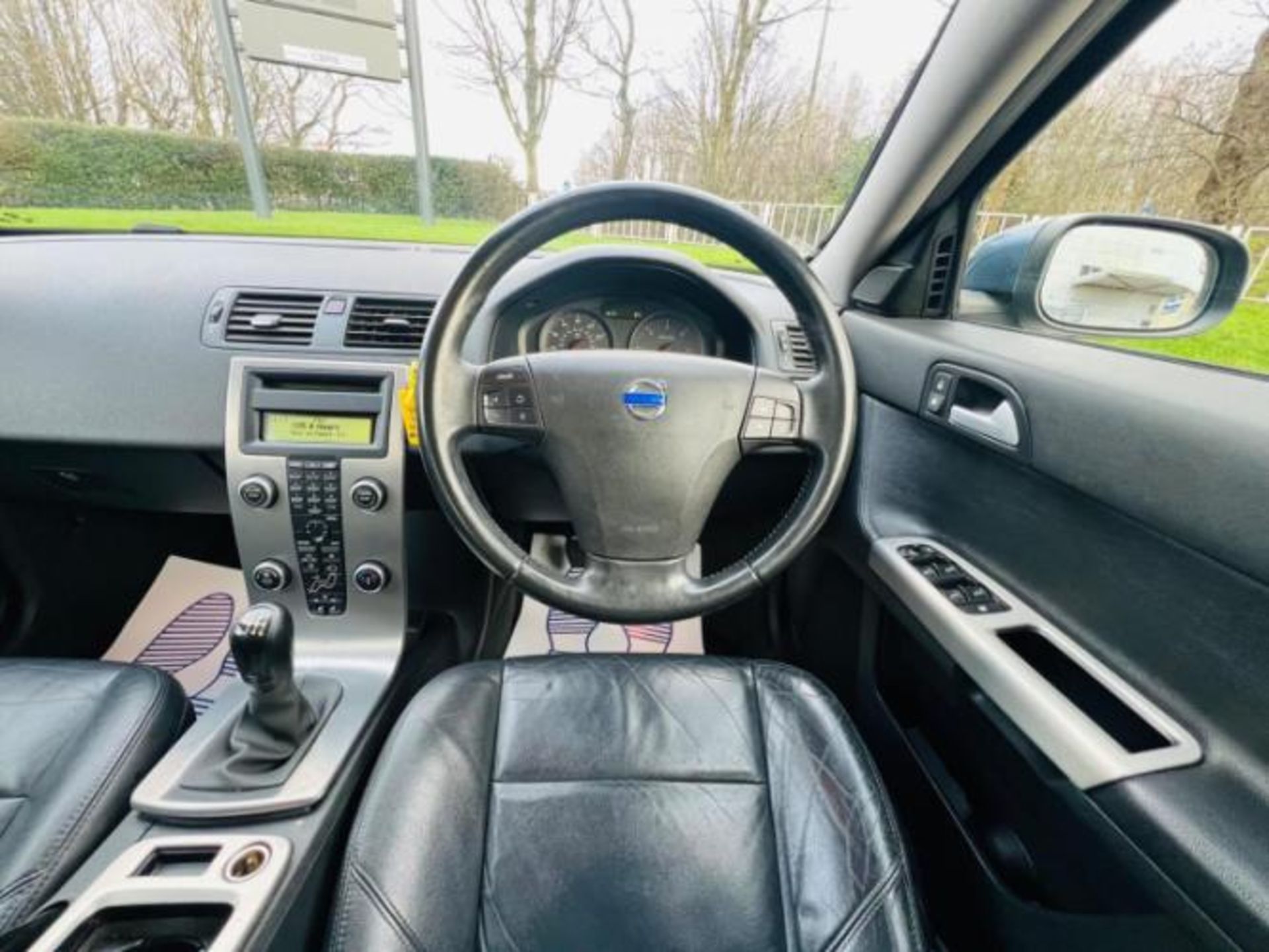 2008 VOLVO V50 2.0D SE 5DR DIESEL MANUAL ESTATE BLUE >>--NO VAT ON HAMMER--<< - Image 10 of 25