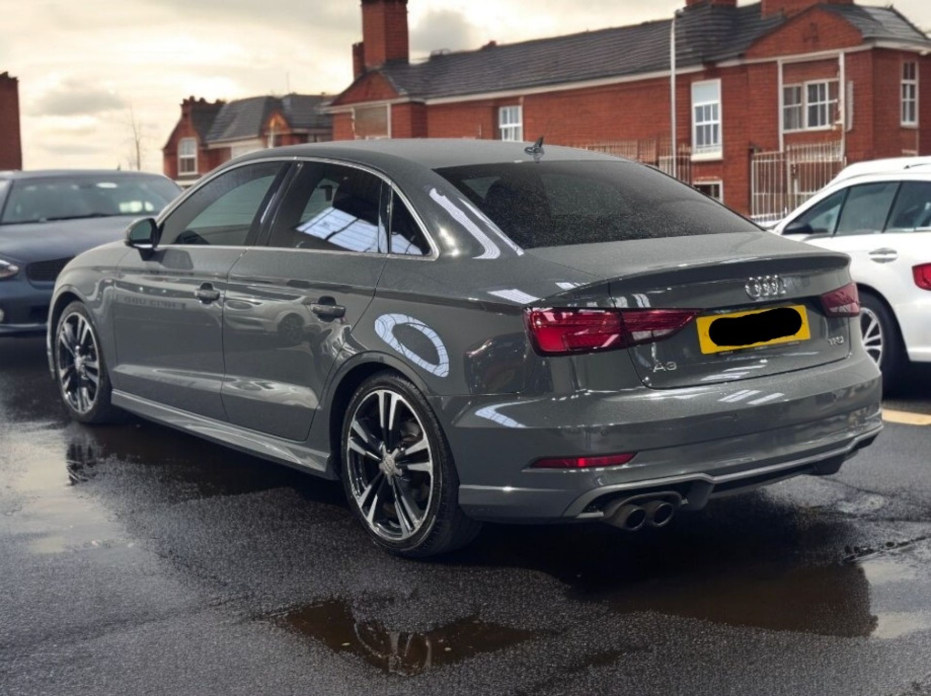 **(ONLY 95K MILEAGE)** 2017 AUDI A3 S LINE 1.4 TFSI S TRONIC SALOON >>--NO VAT ON HAMMER--<< - Image 5 of 39