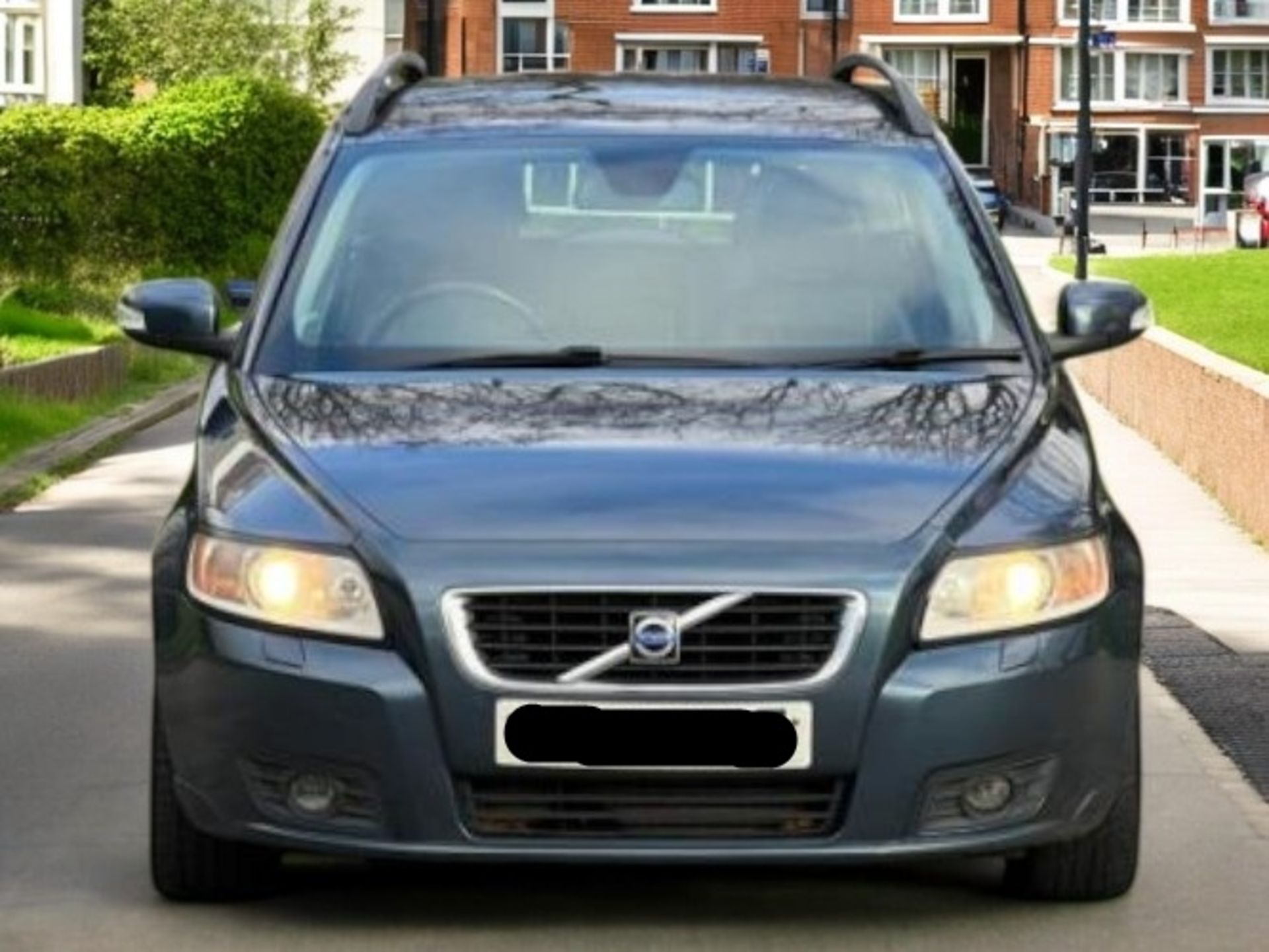 2008 VOLVO V50 2.0D SE 5DR DIESEL MANUAL ESTATE BLUE >>--NO VAT ON HAMMER--<< - Image 2 of 25