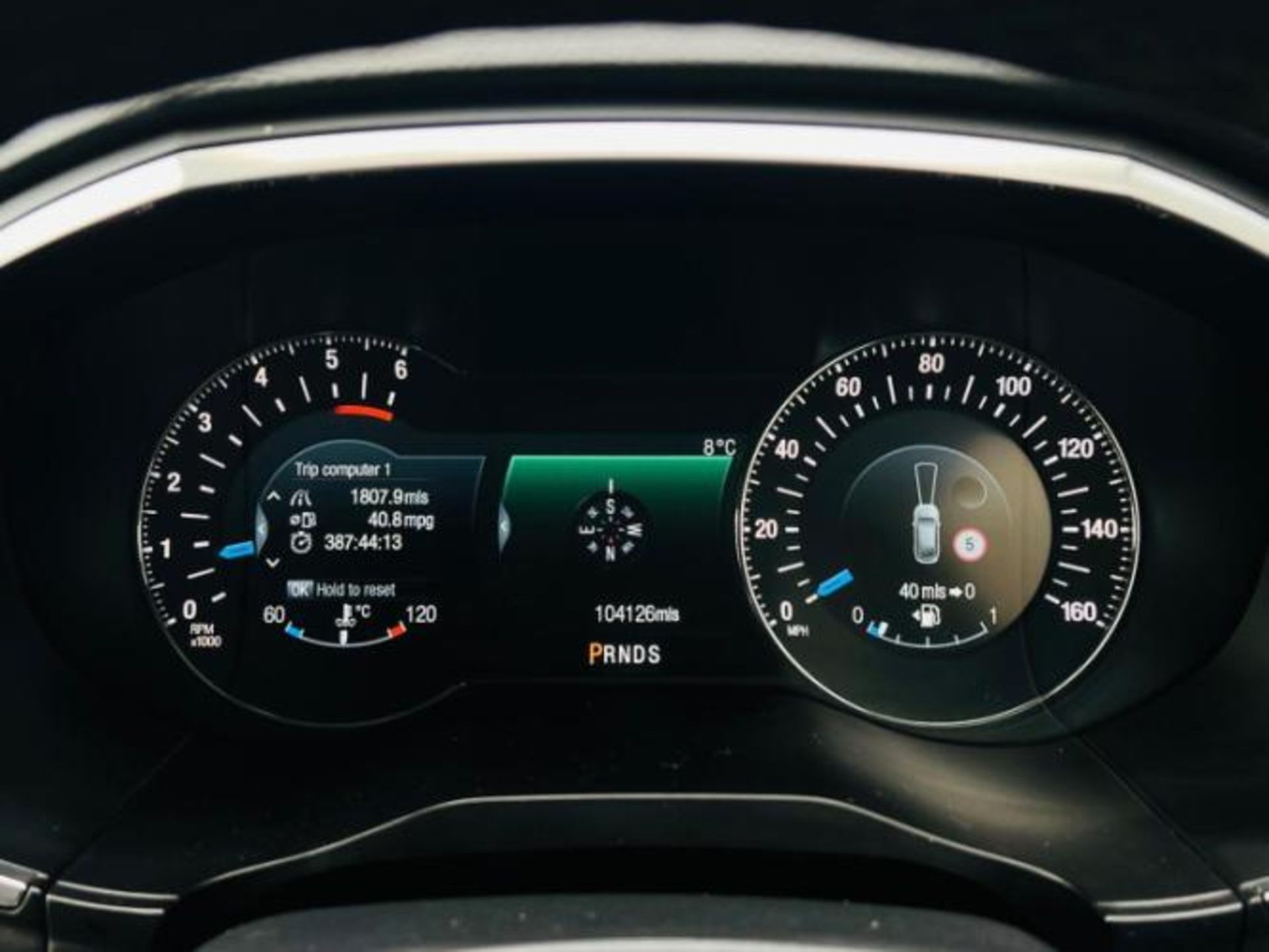 2015 FORD S-MAX 2.0 TDCI TITANIUM SPORT POWERSHIFT (S/S) 5DR DIESEL AUTOMATIC MPV GREY - Image 13 of 27