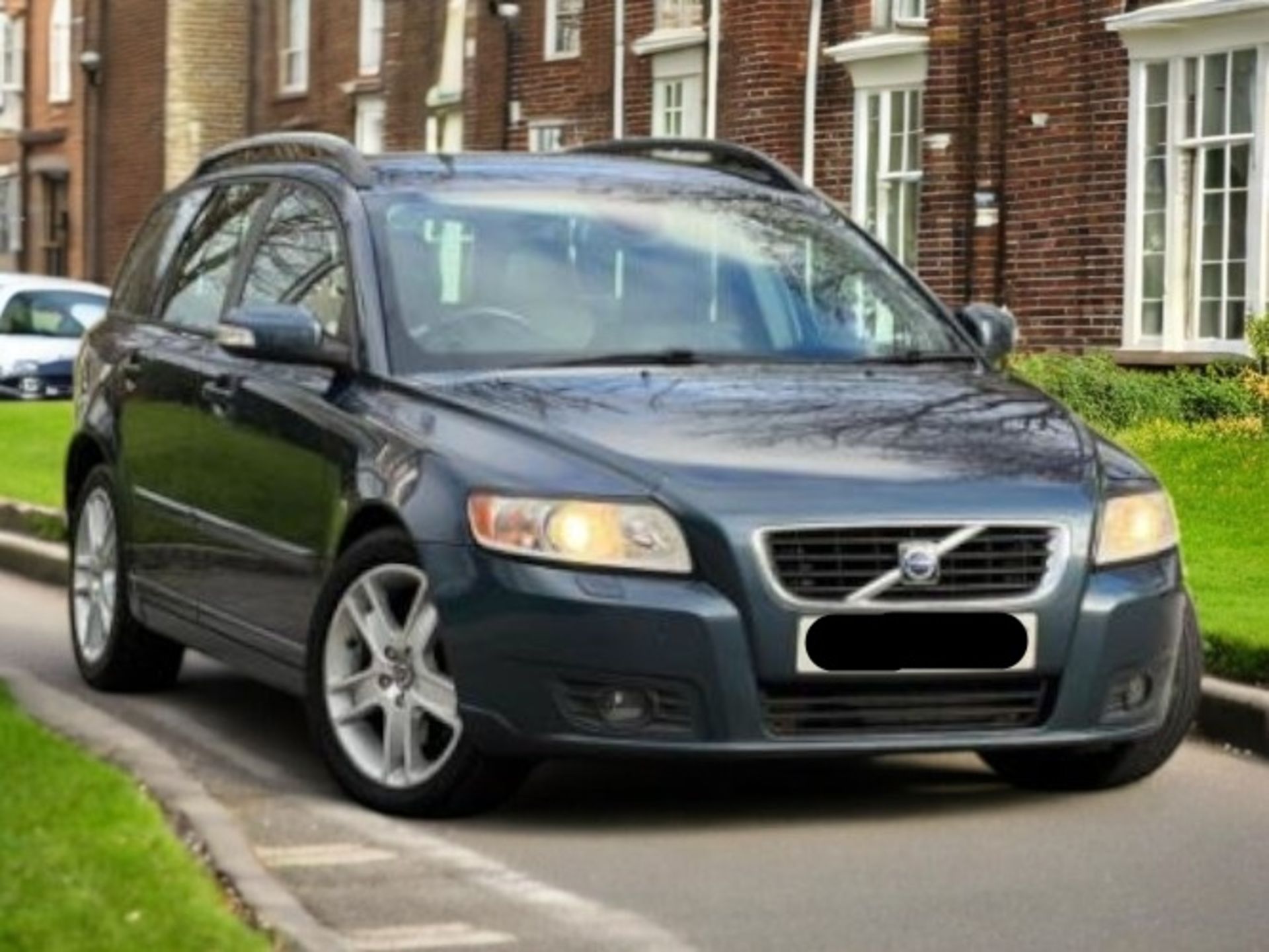 2008 VOLVO V50 2.0D SE 5DR DIESEL MANUAL ESTATE BLUE >>--NO VAT ON HAMMER--<< - Image 3 of 25