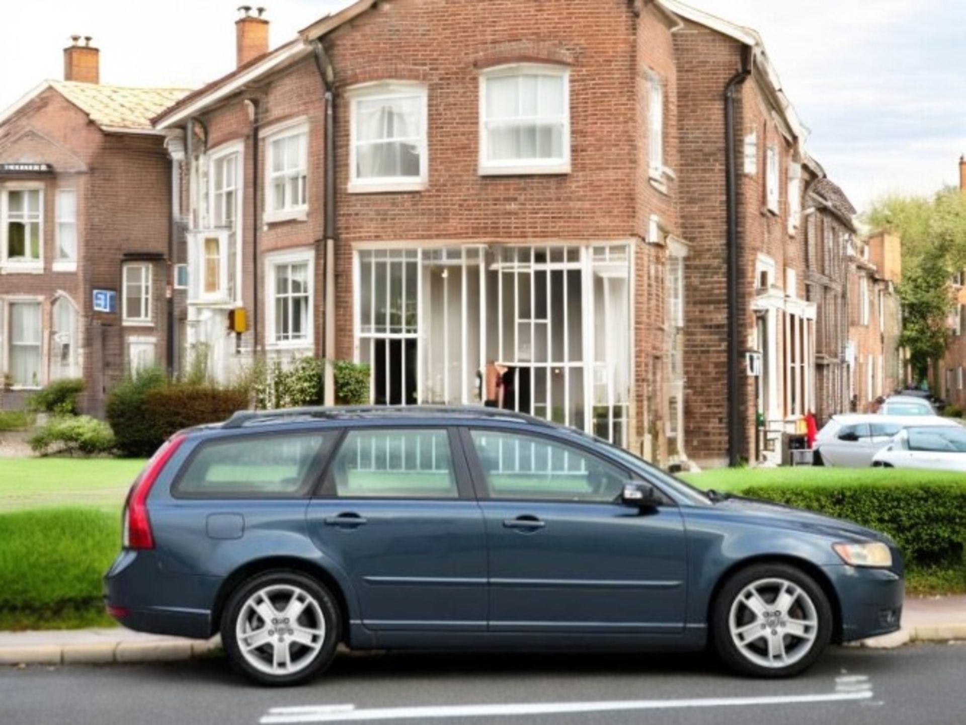 2008 VOLVO V50 2.0D SE 5DR DIESEL MANUAL ESTATE BLUE >>--NO VAT ON HAMMER--<< - Image 6 of 25