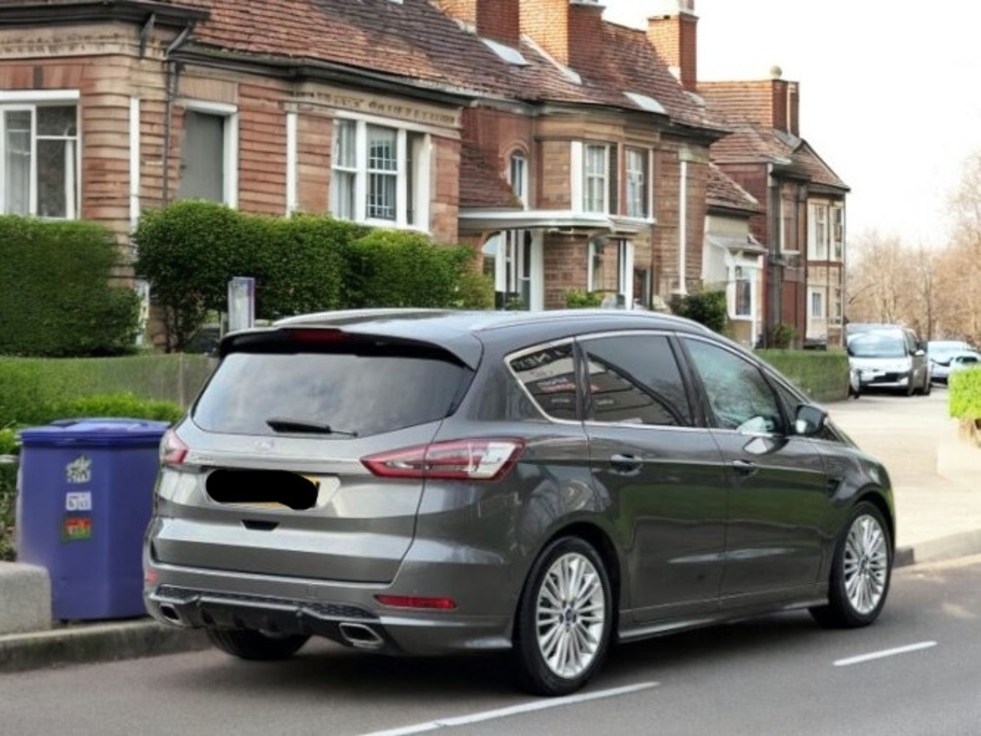 2015 FORD S-MAX 2.0 TDCI TITANIUM SPORT POWERSHIFT (S/S) 5DR DIESEL AUTOMATIC MPV GREY - Image 4 of 27