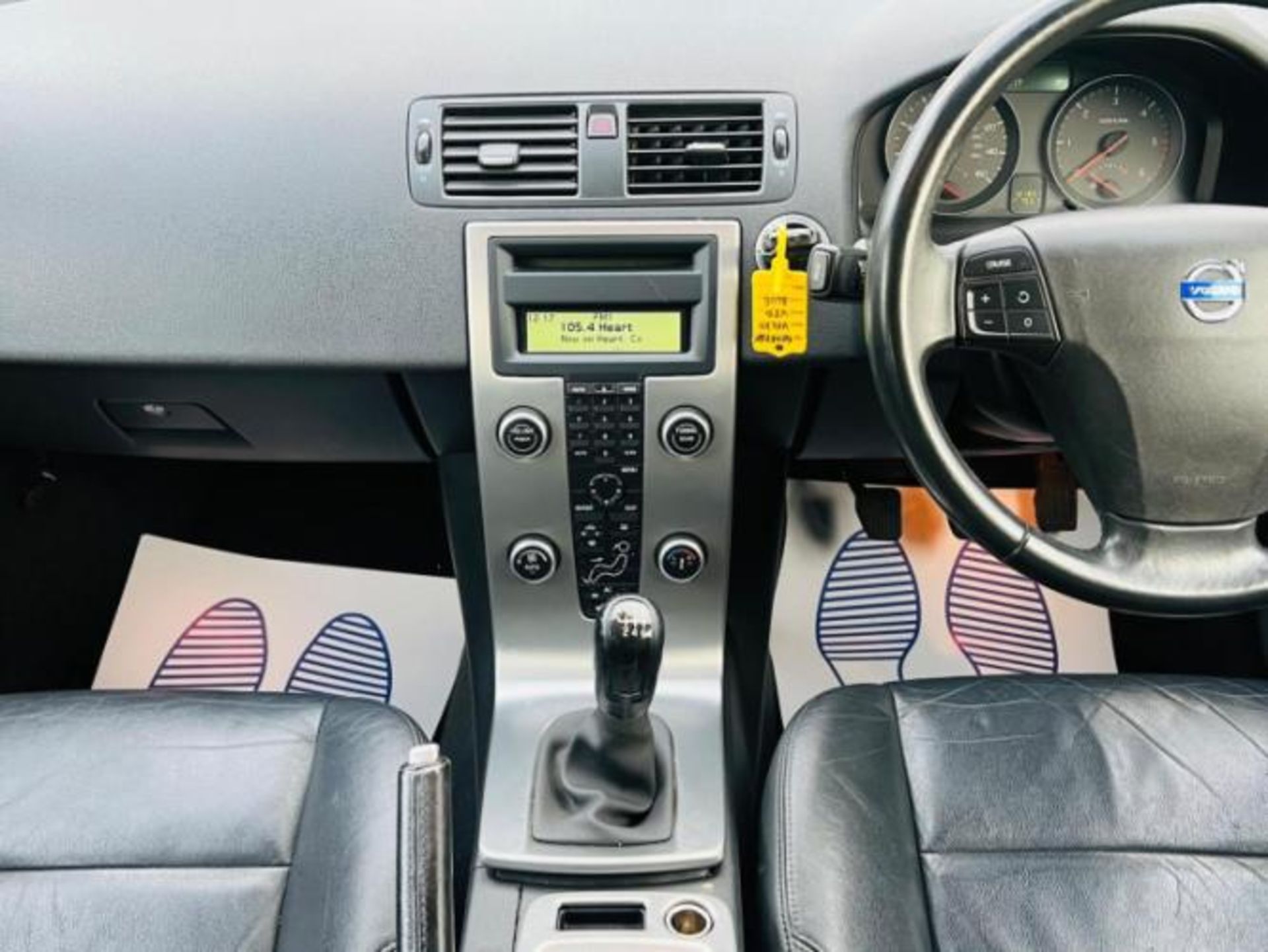 2008 VOLVO V50 2.0D SE 5DR DIESEL MANUAL ESTATE BLUE >>--NO VAT ON HAMMER--<< - Image 9 of 25