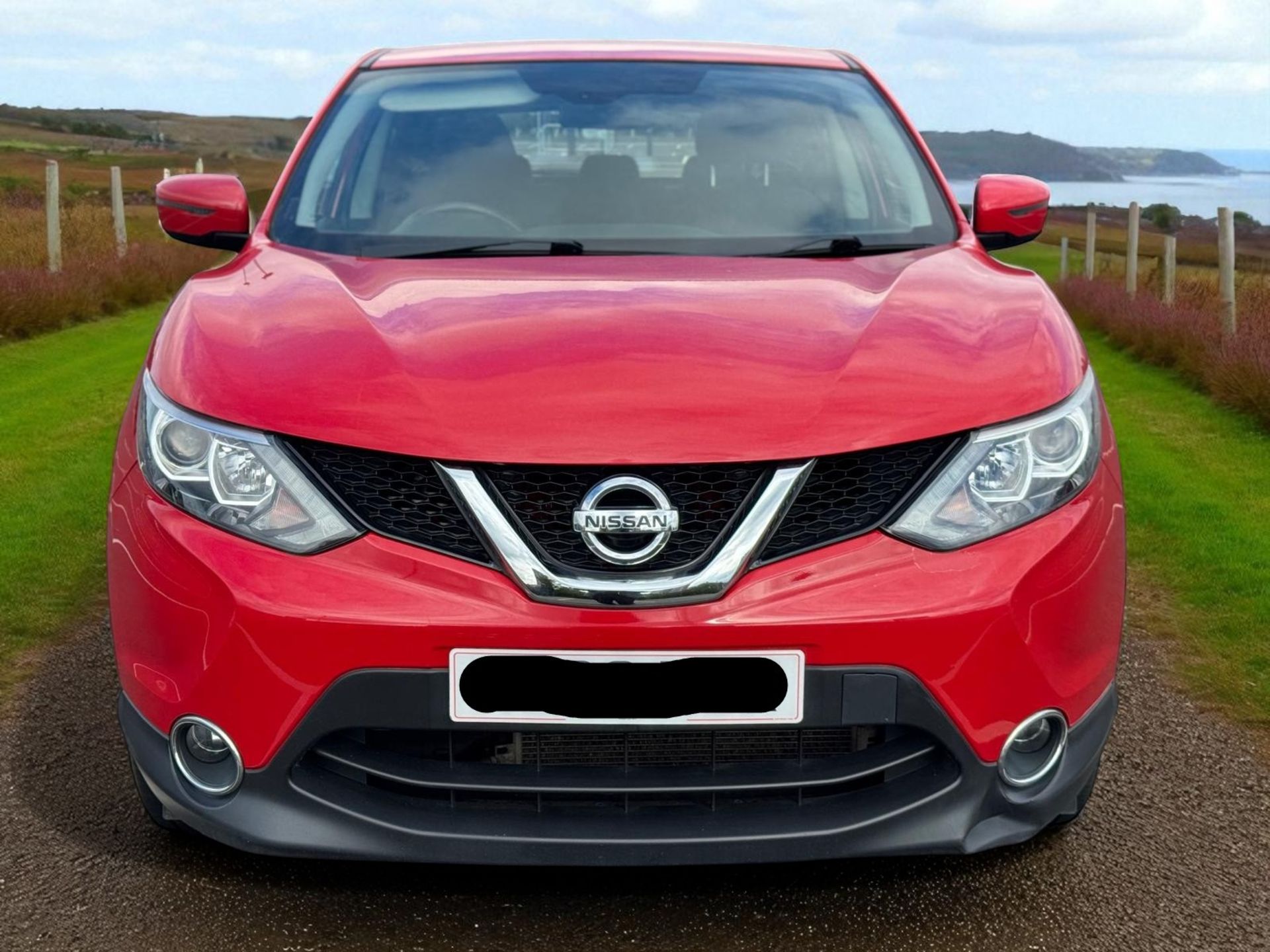 2015 NISSAN QASHQAI ACENTA DIG-T 1.2 PETROL SUV – MANUAL – RED>>--NO VAT ON HAMMER--<< - Image 7 of 14