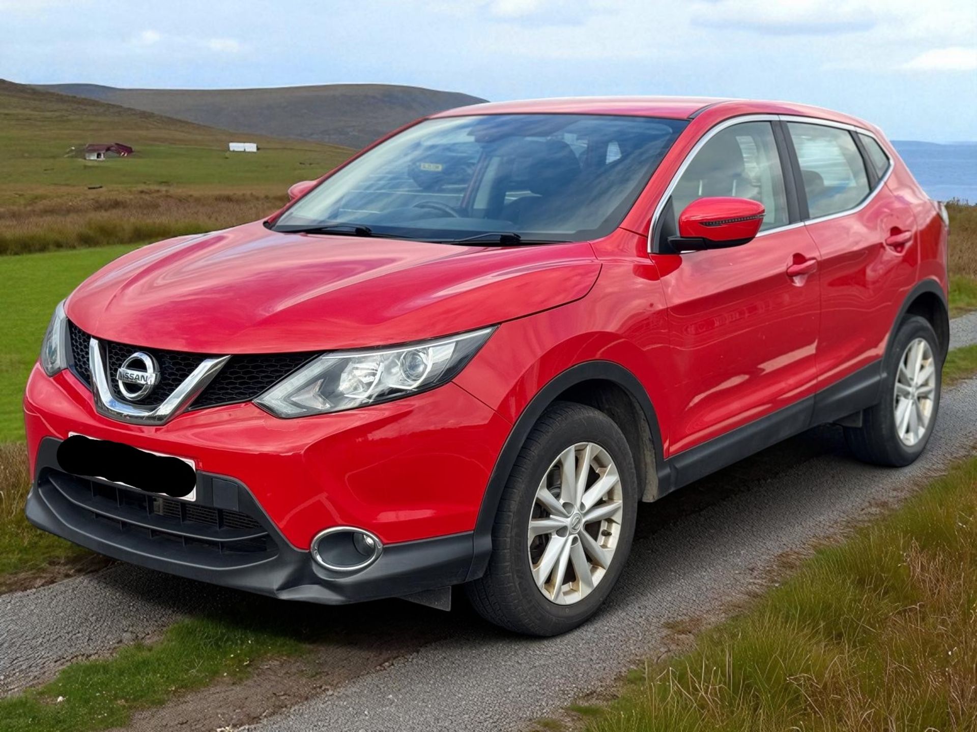 2015 NISSAN QASHQAI ACENTA DIG-T 1.2 PETROL SUV – MANUAL – RED>>--NO VAT ON HAMMER--<<