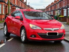 2013 VAUXHALL ASTRA GTC SRI TURBO 1.6T 3-DOOR COUPE >>--NO VAT ON HAMMER--<<