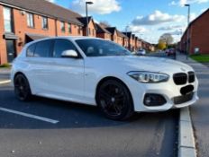 **(ONLY 43K MILEAGE)** 2018 BMW 1 SERIES 118I M SPORT SHADOW EDITION >>--NO VAT ON HAMMER--<<