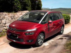 2014 CITROEN C4 GRAND PICASSO 1.6 E-HDI EXCLUSIVE – 7 SEATER >>--NO VAT ON HAMMER--<<