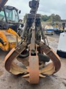 ORANGE PEEL CACTUS SCRAP GRAB / WASTE GRAPPLE