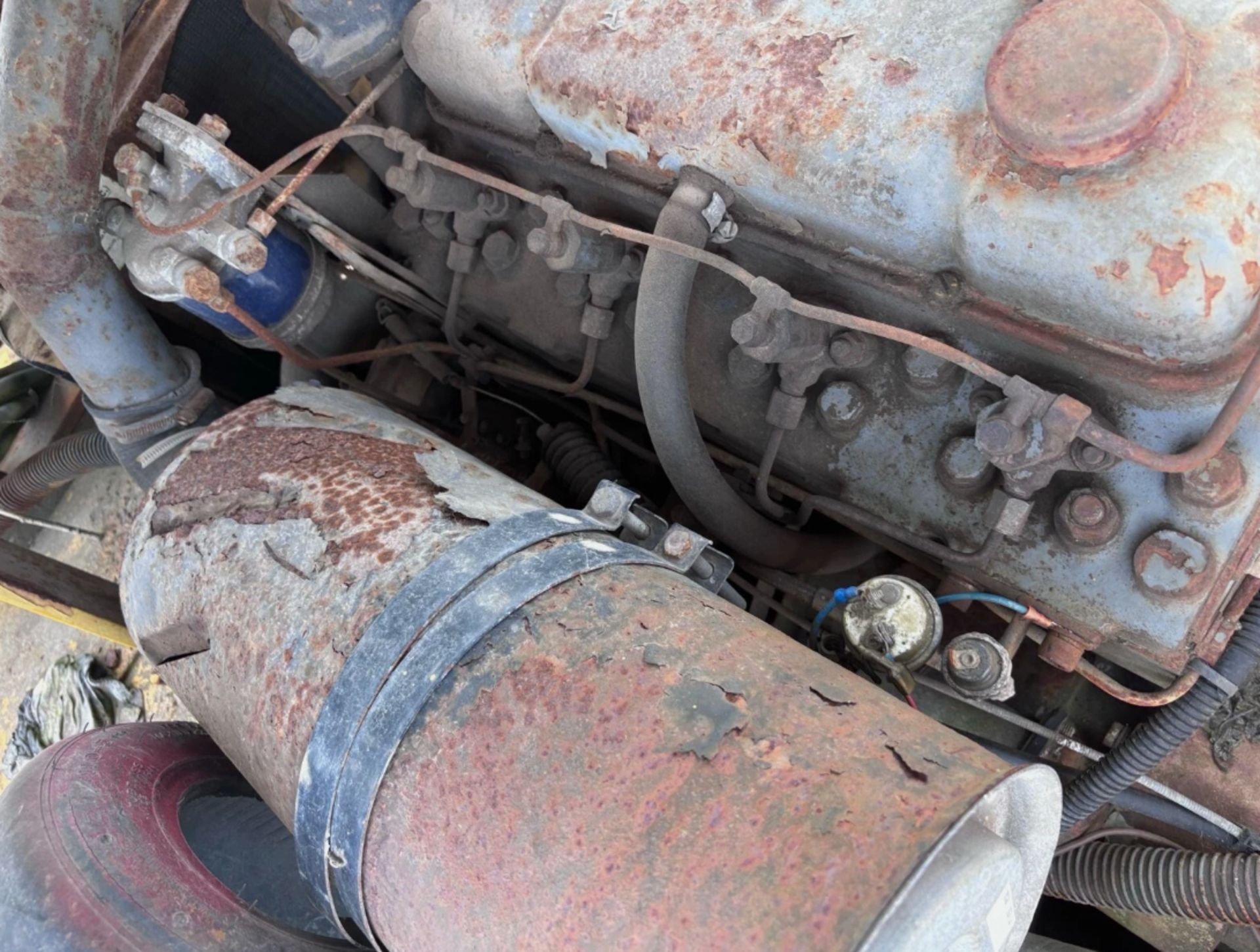 PERKINS 4.236 DIESEL ENGINE & RADIATOR – 4 CYLINDER - Image 4 of 5