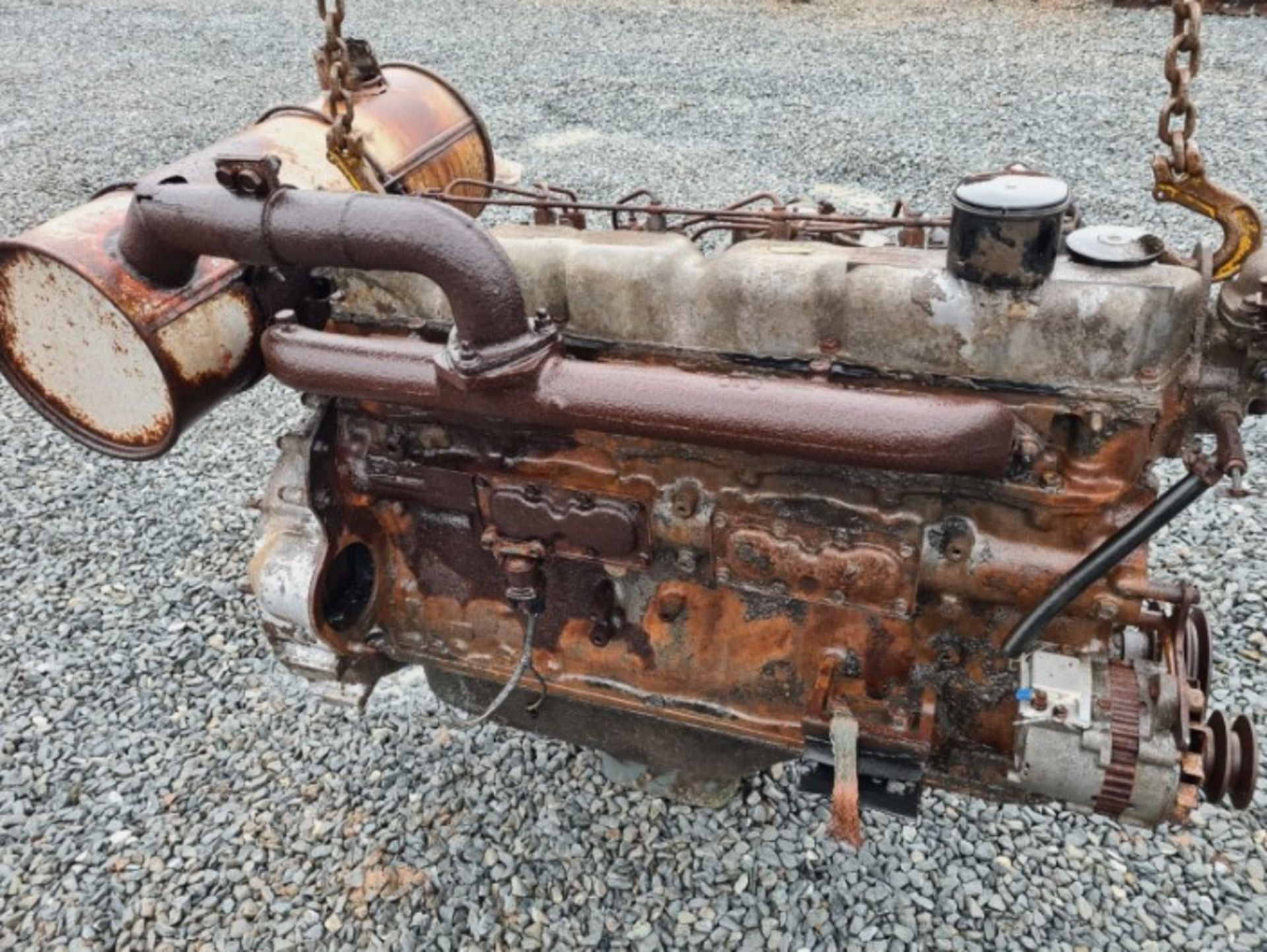 MITSUBISHI 6D14 6-CYLINDER ENGINE – TO SUIT EXCAVATOR / TRUCK - Image 6 of 10