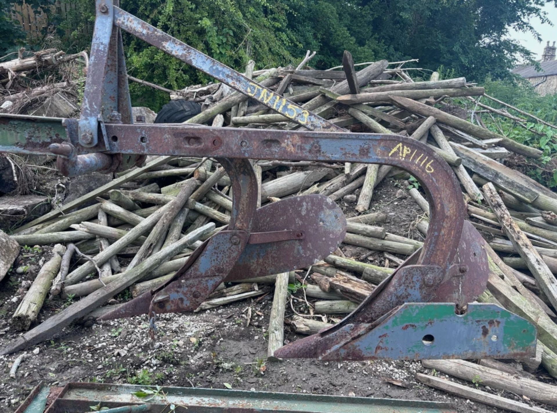 2-FURROW RANSOMS PLOUGH – TRACTOR ATTACHMENT - Image 6 of 6