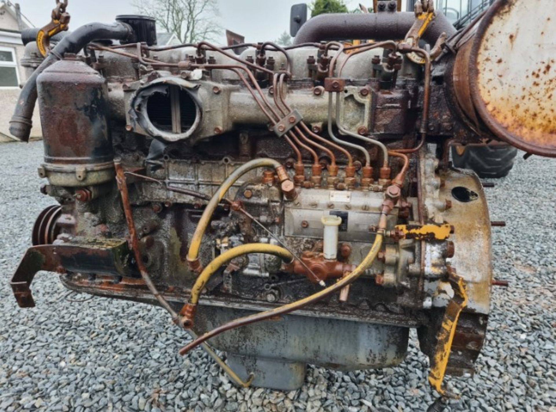 MITSUBISHI 6D14 6-CYLINDER ENGINE – TO SUIT EXCAVATOR / TRUCK - Image 2 of 10