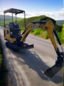 2018 JCB 15-C1 MINI EXCAVATOR>>--NO VAT ON HAMMER--<<