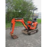 2014 KUBOTA K008 MICRO EXCAVATOR – 0.8 TON MINI DIGGER