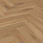 13 X PACKS (16.09M2) KRONOTEX 8MM HERRINGBONE LAMINATE – PISA OAK - RRP £1,200