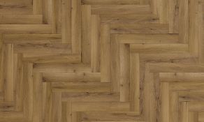 12 X PACKS (30.84M2) PREMIUM 8MM HERRINGBONE LAMINATE FLOORING TRADITIONAL OAK RRP £1,000