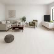 60 X BOXES (250.8M2) VICTORIA DESIGN FLOORS LANDSCAPE GLUEDOWN LVT HIDEAWAY WHITE - RRP £11,250