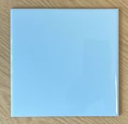 120 BXS SKY BLUE GLOSS WALL TILES 15X15CM.