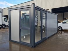 AVW007 2026 NEW ADACON P600 20’X7’ (220X590CM) UNUSED GARDEN ROOM - FREE DELIVERY