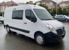 **(ONLY 82K MILEAGE)** 2018 VAUXHALL MOVANO 2.3 CDTI L2H2 F3500 PANEL VAN