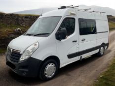 **(ONLY 110K MILEAGE)** 2019 VAUXHALL MOVANO L2H2 F3500 CDTI PANEL VAN>>--NO VAT ON HAMMER--<<