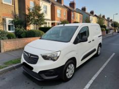 **(ONLY 88K MILEAGE)** 2020 VAUXHALL COMBO 2000 EDITION TD 1.5L DIESEL MANUAL L1H1 VAN