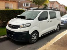 VAUXHALL VIVARO 3100 2.0D 120PS EDITION H1 D/CAB CREW VAN – 2020 (70 REG)