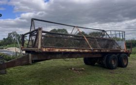 BALE TRAILER - DOUBLE AXLE - 24FT