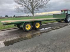 31FT BALE TRAILER