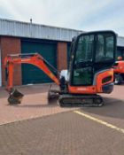 2014 KUBOTA KX015-4 MINI EXCAVATOR 1.5 TON FULL CAB