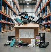 JUMBO BOX OF MIXED STOCK - CUSTOMER RETURNS AND OVERSTOCK (RRP £724)