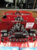 Three part clamp sets