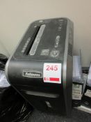 Fellowes 905 paper shredder