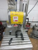 UMS Technomark multi 120 bench top marking machine with Technomark Multi 14 touch pad control,