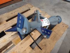 Steel fabricated log screw splitter drill bit