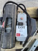 Warn Axon 55 electric wire rope winch