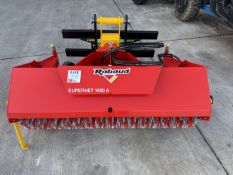 Rabaud Supernet 1600A sweeper attachment (2025)