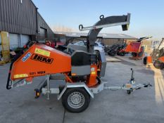 JBM 521MDX mobile wood chipper