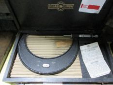 Two Moore & Wright outside micrometers, 5-6