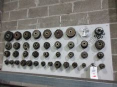 Quantity of assorted size cutters