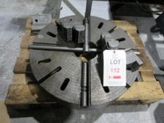 4 jaw chuck, dia 22