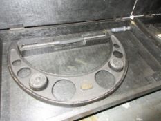 Two Moore & Wright outside micrometers, 8-9